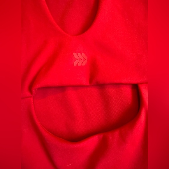 All In Motion Target Red Full Body Jumpsuit- Size Medium - Picture 8 of 9